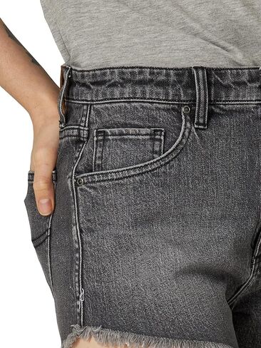 Lee Women's High Rise Cut Off Jean Short in Kuwait