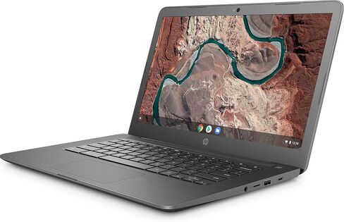 HP Chromebook 14-inch Laptop AMD Dual-Core A4-9120C Processor, 4 GB SDRAM, 32 GB eMMC Storage, Chrome OS (Gray) in Saudi Arabia