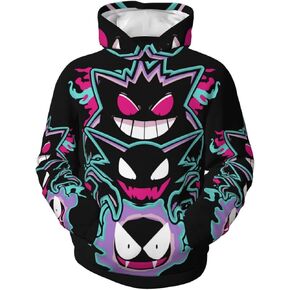 Vozuko Hoodie Sweatshirt for Boys Classic Casual Soft Hoodie Teen Fashion Style Game Anime Pattern in Saudi Arabia