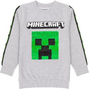 ماينكرافت كيدز سويت شيرت ترتر زاحف TNT رمادي Gamer Jumper هوديي in Saudi Arabia
