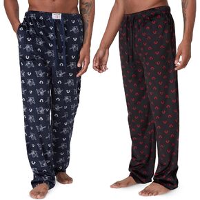 طقم بيجامة من الصوف من قطعتين من True Religion للرجال، ملابس نوم للرجال من PJ Pants in Kuwait