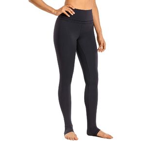 بنطال CRZ YOGA النسائي طويل بملمس عاري بطول 81.28 سم - خصر عالي طويل للغاية فوق الكعب مع جيب in Kuwait