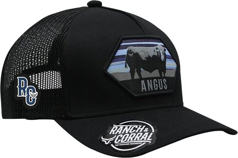 قبعة رانش آند كورال للرجال لسائقي الشاحنات كاوبوي أنجوس عارية in Kuwait