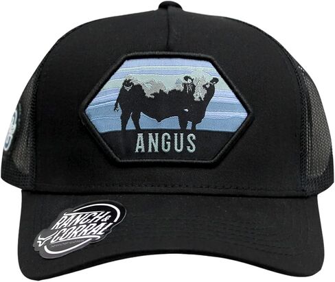 قبعة رانش آند كورال للرجال لسائقي الشاحنات كاوبوي أنجوس عارية in Kuwait