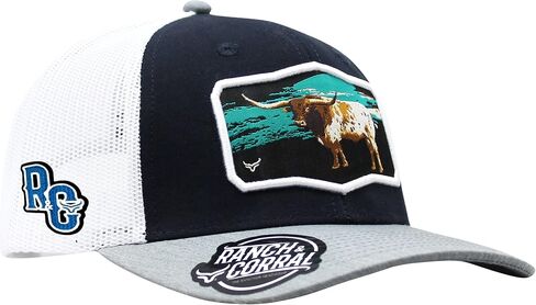 Ranch & Corral Men Trucker HAT Cowboy Longhorn Nude in Saudi Arabia