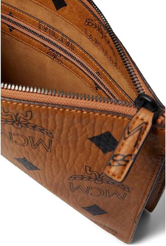 MCM Aren Maxi Monogrammed VI حقيبة مسطحة متوسطة in Kuwait