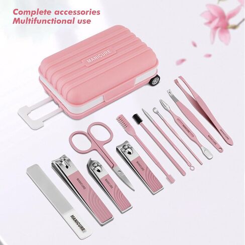 Funny Luggage Nail Clipper Set, Women Stocking Stuffers, Christmas Gifts for Young Girls, Girlfriends, Wife in Saudi Arabia