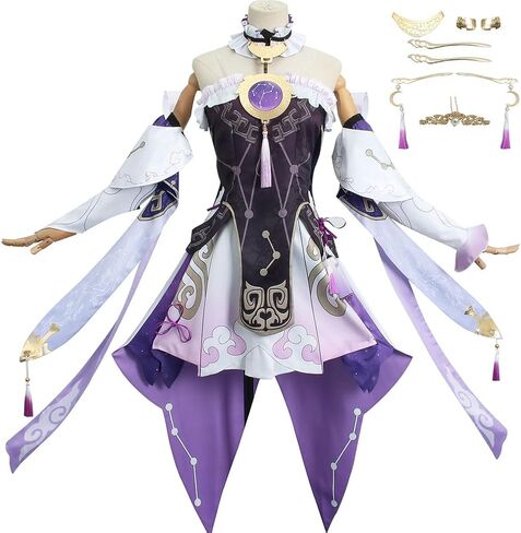 أزياء تنكرية لحياة هونكاي ستار رايل التأثيرية أزياء الهالوين مجموعة كاملة من الأزياء للبالغين من الجنسين in Kuwait