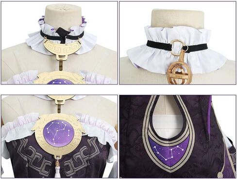 أزياء تنكرية لحياة هونكاي ستار رايل التأثيرية أزياء الهالوين مجموعة كاملة من الأزياء للبالغين من الجنسين in Kuwait