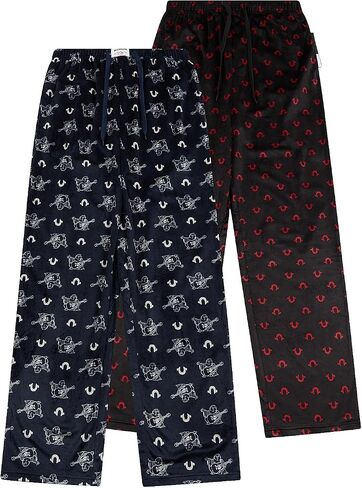 طقم بيجامة من الصوف من قطعتين من True Religion للرجال، ملابس نوم للرجال من PJ Pants in Kuwait