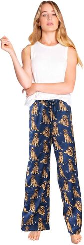 Pet Lover Pajama Pants – New Cotton Blend - All Season - Comfort Fit Lounge Pants for Women and Men - 27 Breeds Available in Kuwait