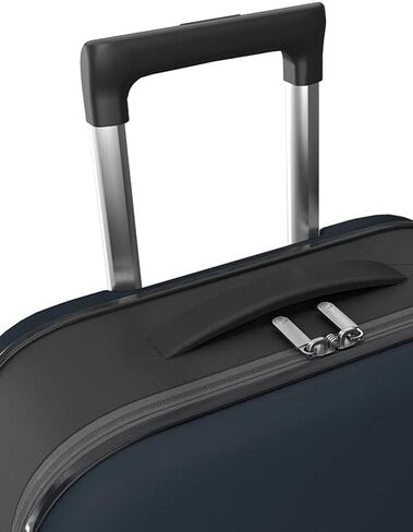 Rollink Flex Vega Cabin Plus Fully Collapsible Suitcase - Hardshell, Silent, Coated Wheels for Smooth Gliding, Scratch, Water & Impact Resistant Carry-On 21-Inch (11.8 Gal volume), Atlantic Blue in Kuwait