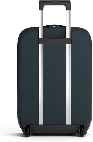 Rollink Flex Vega Cabin Plus Fully Collapsible Suitcase - Hardshell, Silent, Coated Wheels for Smooth Gliding, Scratch, Water & Impact Resistant Carry-On 21-Inch (11.8 Gal volume), Atlantic Blue in Kuwait