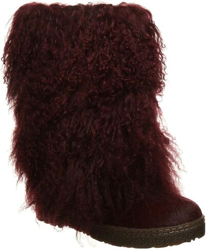 بوتيس نسائي من BEARPAW متعدد الألوان | بوت نسائي فرو طبيعي | حذاء سهل الارتداء للنساء | حذاء شتوي مريح in Kuwait