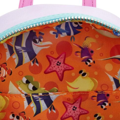 حقيبة كتف نسائية بحزام مزدوج من Loungefly Disney Pixar Moments Finding Nemo Darla in Kuwait
