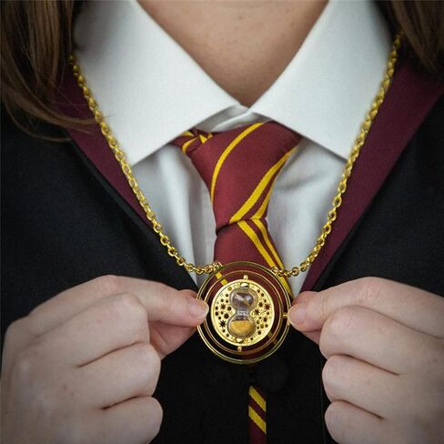 HJYZY 4pcs Spinning Hourglass Pendant Necklace Golden Asuka Pendant Necklace Bracelet Triangle Pendant Necklace The Best Gift for Fans in Saudi Arabia