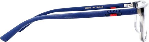 نظارة طبية غوتشي GG 0424 O- 003 هافانا/ازرق، هافانا / شفاف / ازرق، 56-16-145 in Saudi Arabia
