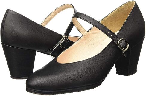 Miguelito 1600 Women's Flamenco Dance Shoes with Nails, Leather, 2.5" Heel in Saudi Arabia