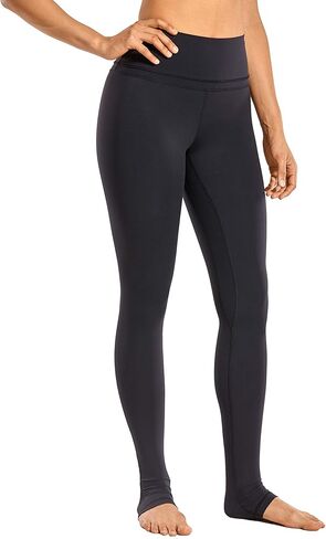 بنطال CRZ YOGA النسائي طويل بملمس عاري بطول 81.28 سم - خصر عالي طويل للغاية فوق الكعب مع جيب in Kuwait