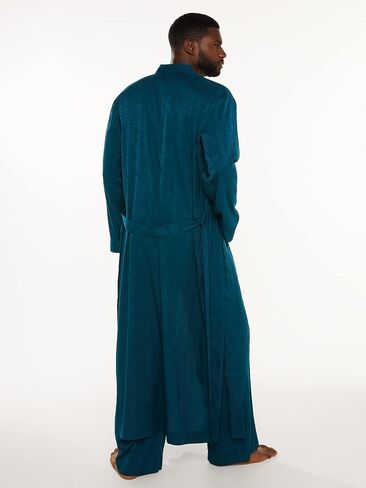 Savage X Fenty، رداء طويل للرجال من Savage X Satin Jacquard in Saudi Arabia