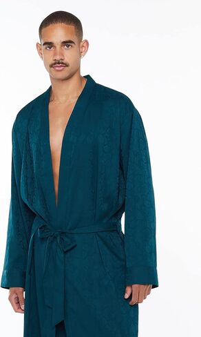 Savage X Fenty، رداء طويل للرجال من Savage X Satin Jacquard in Saudi Arabia