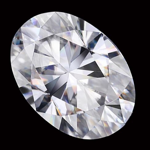 0.1ct-8.0ct Moissanite Stone Loose Simulated Diamond D Colorless Brilliant Oval Cut VVS1 Clarity Gemstones for Engagement Ring Pendant Necklace Jewelry Making with Certificate of Authenticity in Saudi Arabia