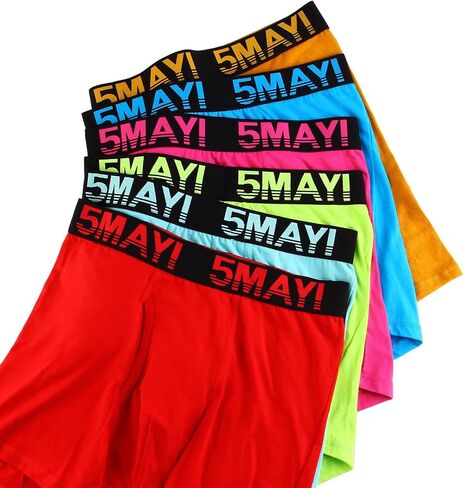 Counting Stars Men's Boxer Briefs Underwear Cotton Colorful Mens Underwear Boxer Briefs for Men Pack S M L XL XXL in Saudi Arabia