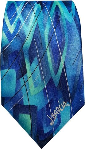 Jerry Garcia Collector's Edition Men's Lady with Elaborate Headdress and Gekko Artwork Neck Tie in Saudi Arabia