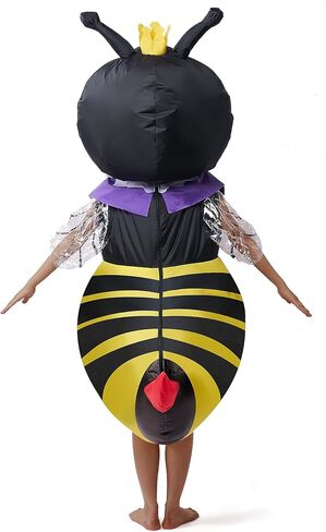 زي Spooktacular Creations للبالغين القابل للنفخ لكامل الجسم من Bumble Bee Air Blow-up زي نحلة الهالوين الفاخر in Saudi Arabia