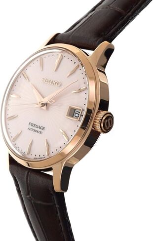 SEIKO PRESAGE Automatic Ladies Cocktail 'Bellini' Rose Gold Watch SRP852J1 in Saudi Arabia