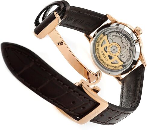 SEIKO PRESAGE Automatic Ladies Cocktail 'Bellini' Rose Gold Watch SRP852J1 in Saudi Arabia
