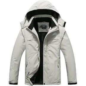OTU Men's Waterproof Ski Jacket Snowboarding Windbreaker Warm Winter Hooded Mountain Snow Coat