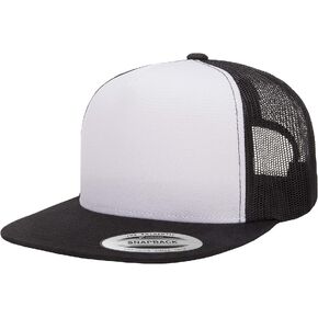 Yupoong Men's Yp Classic Trucker Cap-White Front