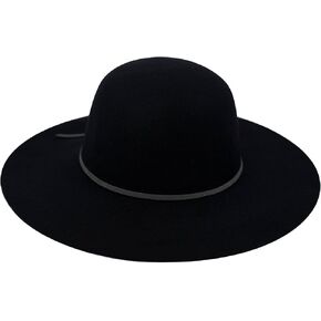 San Diego Hat Company Women's Floppy with Round Crown and Faux Suede Band
