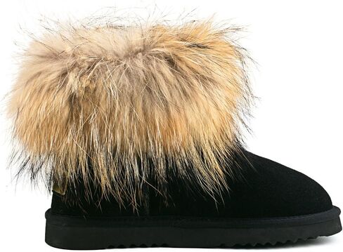 AUSLAND Women's Snow Boots Fur Boots Ankle Short 99251 in Kuwait