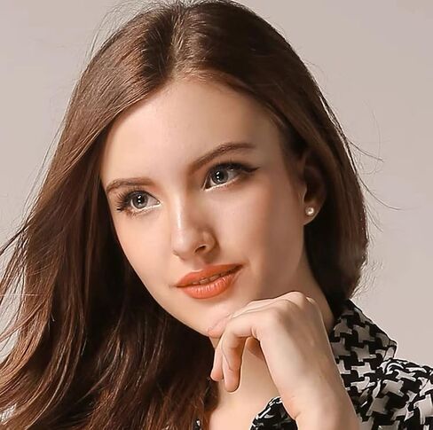 اقراط مرصعة باللؤلؤ للنساء والفتيات، 3 ازواج من الفضة الاسترلينية عيار 925 مع عمود صغير من اللؤلؤ لا يسبب الحساسية، مجموعة مجوهرات لعيد الميلاد والذكرى السنوية وعيد الحب in Kuwait