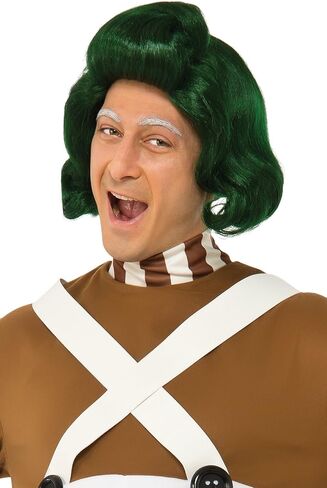 ملابس روبيز التنكرية. باروكة اومبا لومبا من فيلم ويلي وونكا اند ذا تشوكليت فاكتوري للرجال، متعددة الالوان، مقاس موحد in Kuwait