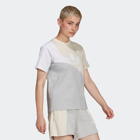 تي شيرت Adicolor Split Trefoil للسيدات من Adidas Originals in Kuwait