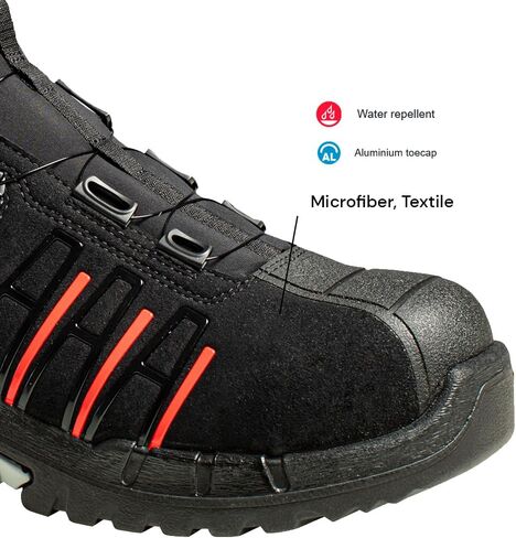 Jalas 9985 Exalter Safety Shoe with BOA Laces - Work Boots - Aluminium Toecap - Mid-cut - water repellant - S3, SRC, HRO in Saudi Arabia