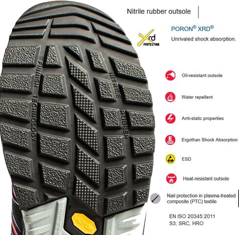 Jalas 9985 Exalter Safety Shoe with BOA Laces - Work Boots - Aluminium Toecap - Mid-cut - water repellant - S3, SRC, HRO in Saudi Arabia