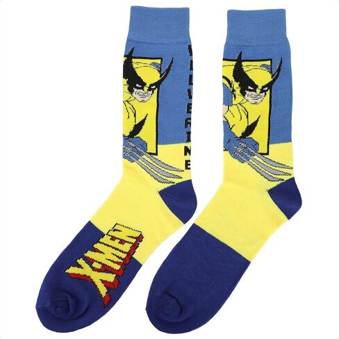 X-Men Classic Character Artwork Crew Socks (5-Pack) in Saudi Arabia