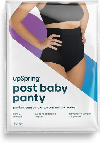 UpSpring Post Baby Panty العناية بعد الولادة | خصر عالي | ملابس داخلية بعد الولادة لدعم ونحيف ونعومة ما بعد الولادة in Kuwait