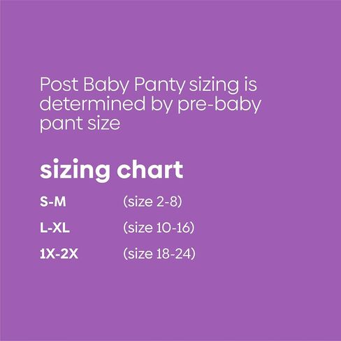 UpSpring Post Baby Panty العناية بعد الولادة | خصر عالي | ملابس داخلية بعد الولادة لدعم ونحيف ونعومة ما بعد الولادة in Kuwait