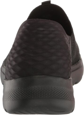 Skechers Women's Hands Free Slip-Ins Go Walk 6-Fabulous View Sneaker, Black, 10 Wide in Saudi Arabia