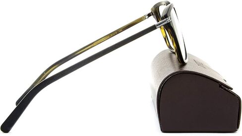 Oliver Peoples OV5270U - 1453 Eyeglasses, Brown Gray Silver Transparent Frame 53mm w/Clear Demo Lens in Kuwait