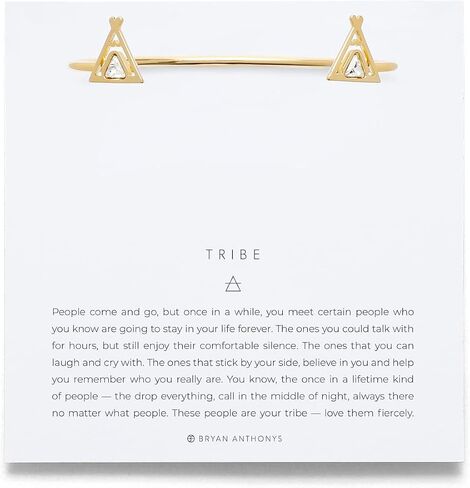 Bryan Anthonys Tribe Bracelet, 14K Gold Bracelets for Women, Pendant, Adjustable Cuff Style in Kuwait