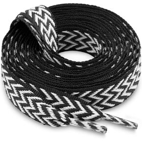 WEGOODZF Flat Fat Sneakers Shoelaces: 2 Pair 3/5Inch Extra Wide Thick Shoe Laces in Kuwait