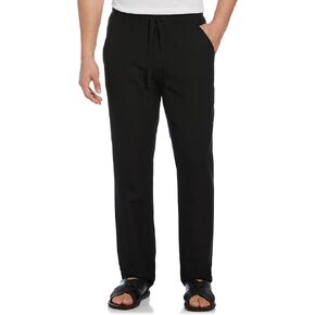 بنطال Cubavera للرجال من مزيج الكتان مع رباط (مقاس صغير - 5x كبير وطويل) in Kuwait