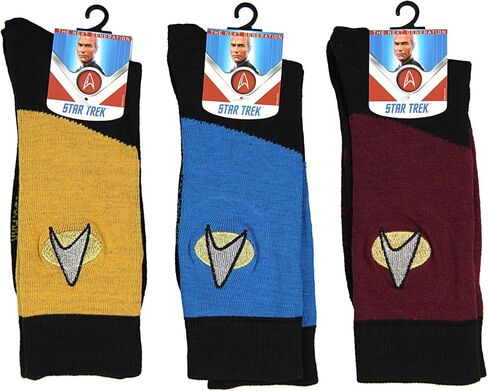 جوارب Bioworld Star Trek الجيل القادم من الجوارب المخصصة للبالغين in Kuwait