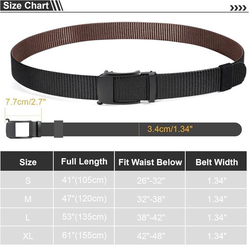 حزام BELTROAD الرجالي، حزام نايلون ذو وجهين اثنين في واحد لفستان كاجوال للرجال، سراويل جولف وقمصان بولو قصيرة in Kuwait